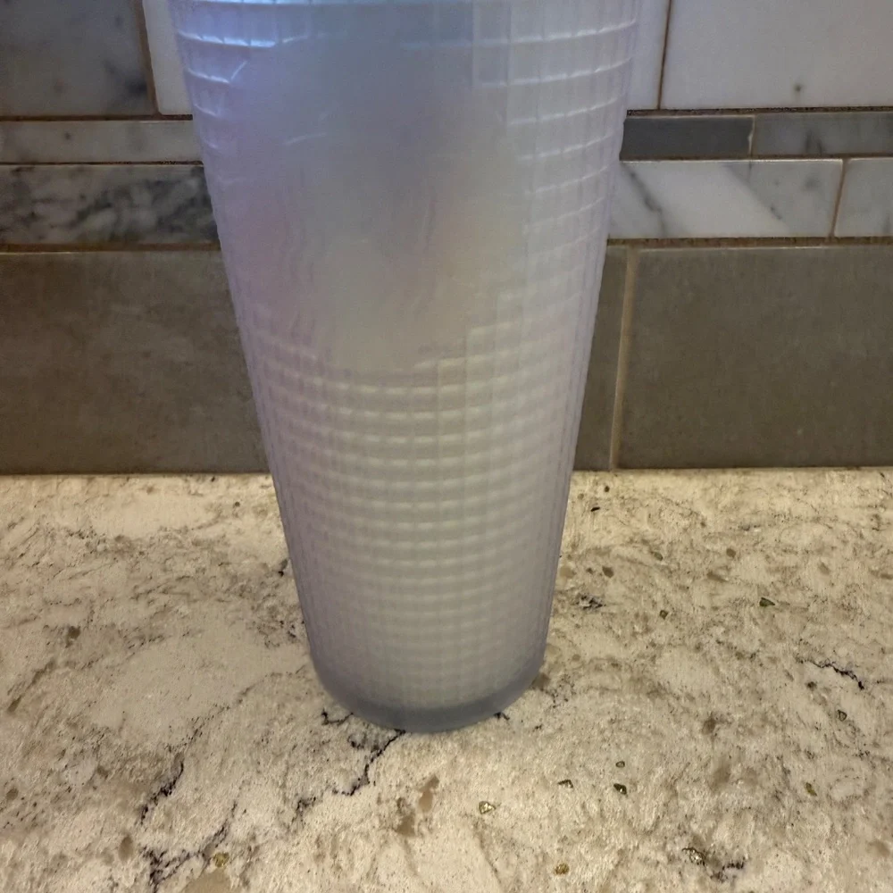 Starbucks Iridescent Unicorn Grid Tumbler 24 oz Venti‎ Cup Spring 2022